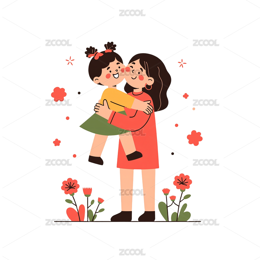 母親節(jié)慈愛的媽媽擁抱女兒Png免摳素材（主預(yù)覽-9768467） - 未分類 - 站酷設(shè)計(jì)師明原創(chuàng)素材 - 站酷ZCOOL