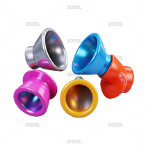 金属喇叭（导航-9978463） - 未分类 - 站酷设计师蛇姬室原创素材 - 站酷ZCOOL