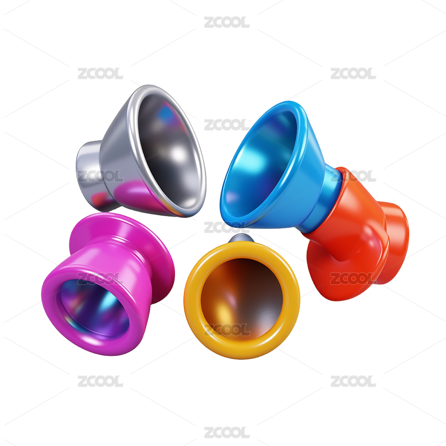 金属喇叭（主预览-9978463） - 未分类 - 站酷设计师蛇姬室原创素材 - 站酷ZCOOL