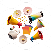 金属喇叭（导航-9978465） - 未分类 - 站酷设计师蛇姬室原创素材 - 站酷ZCOOL