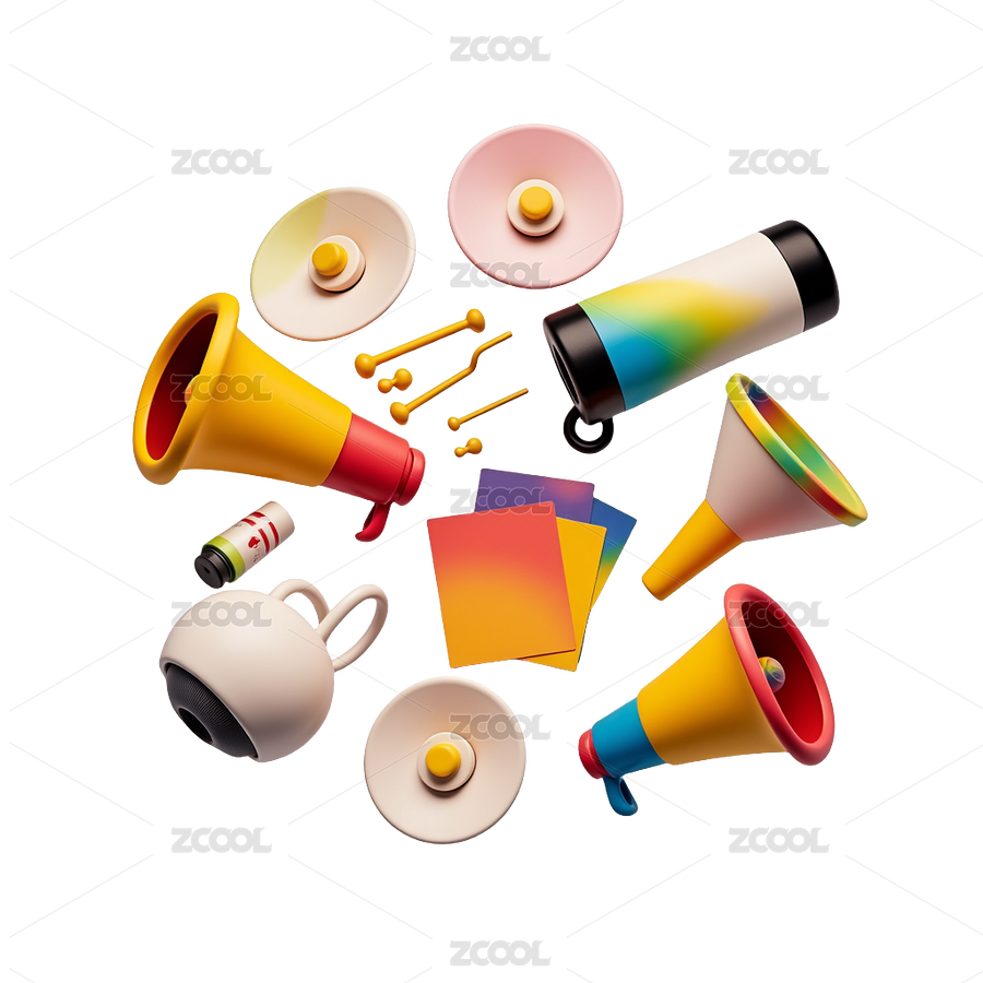 金属喇叭（主预览-9978465） - 未分类 - 站酷设计师蛇姬室原创素材 - 站酷ZCOOL