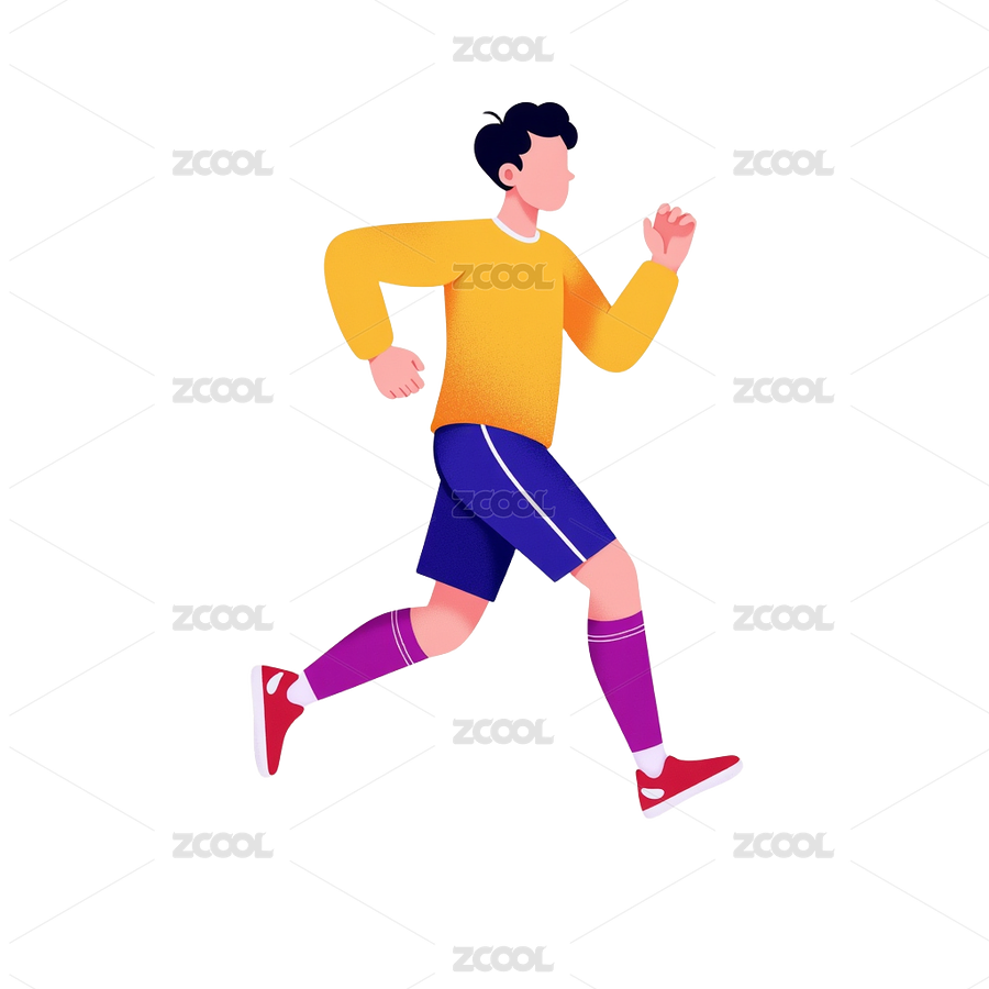 「爱」父亲节丨运动员跑步（主预览-9968483） - 未分类 - 站酷设计师STARTALK星话原创素材 - 站酷ZCOOL