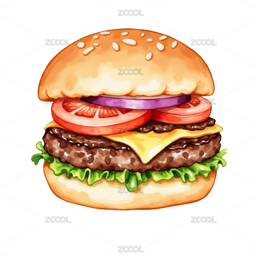 食物_汉堡（主预览-9899213） - 未分类 - 站酷设计师站酷素材原创素材 - 站酷ZCOOL