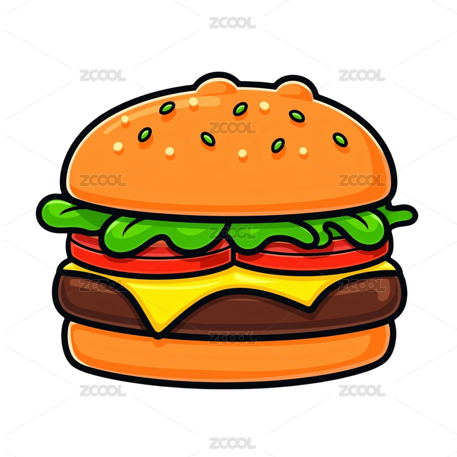 食物_汉堡（主预览-9899654） - 未分类 - 站酷设计师站酷素材原创素材 - 站酷ZCOOL