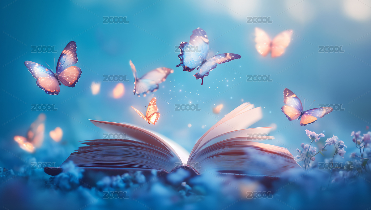 一本打開的書上的蝴蝶飛舞（主預(yù)覽-8745454） - 未分類 - 站酷設(shè)計(jì)師高高20232023原創(chuàng)素材 - 站酷ZCOOL