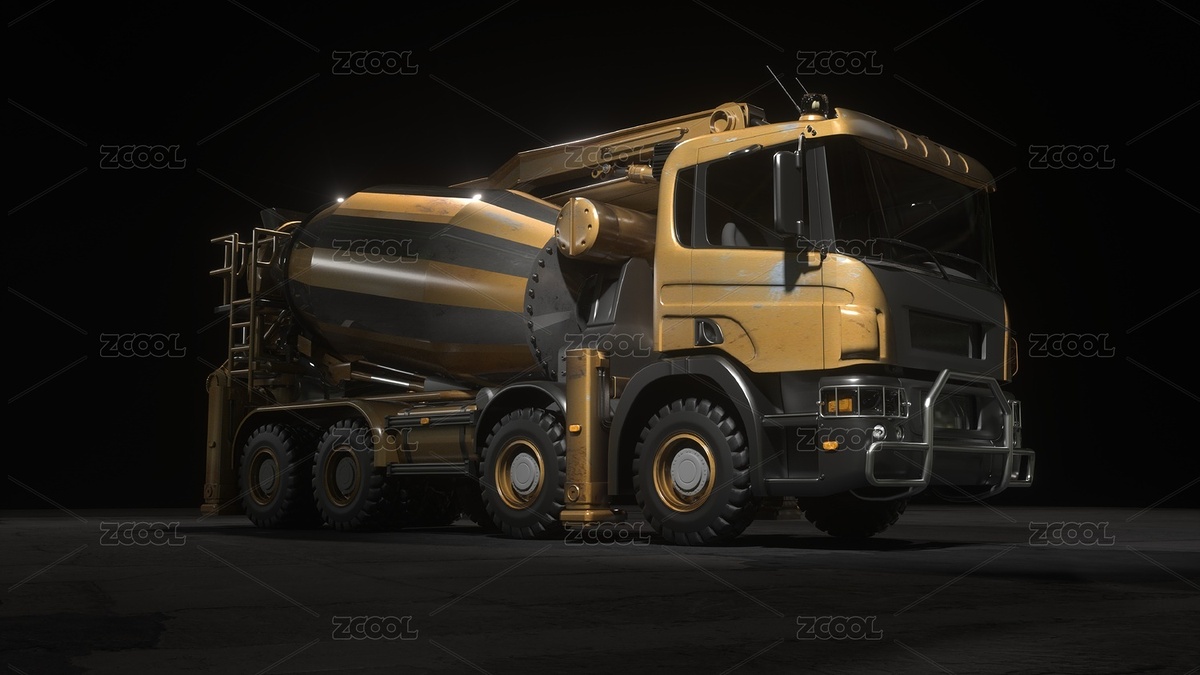 混凝土攪拌機（主預覽-8035599） - 未分類 - 站酷設(shè)計師新葉攝影原創(chuàng)素材 - 站酷ZCOOL