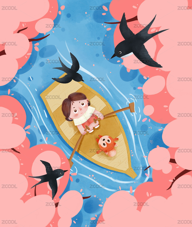 春天歸來（主預(yù)覽-11832864） - 未分類 - 站酷設(shè)計師屋頂橙子原創(chuàng)素材 - 站酷ZCOOL