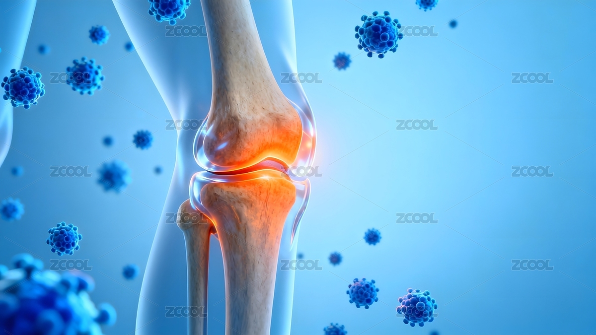 膝關(guān)節(jié)炎癥醫(yī)學(xué)插圖（主預(yù)覽-12809457） - 未分類 - 站酷設(shè)計(jì)師夏末殘陽(yáng)原創(chuàng)素材 - 站酷ZCOOL