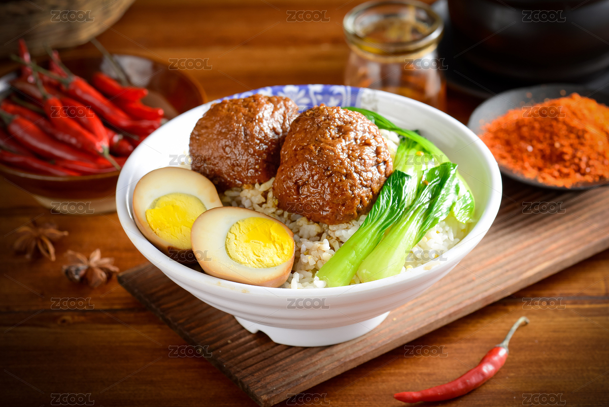 一碗鹵丸子蓋飯（主預覽-8458640） - 未分類 - 站酷設(shè)計師食光紀文化傳媒原創(chuàng)素材 - 站酷ZCOOL