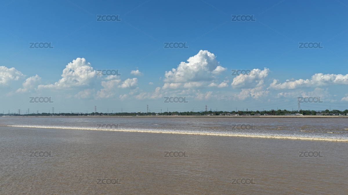 浙江海宁钱塘江大潮航拍（主预览-11930602） - 未分类 - 站酷设计师初小夏夏原创素材 - 站酷ZCOOL