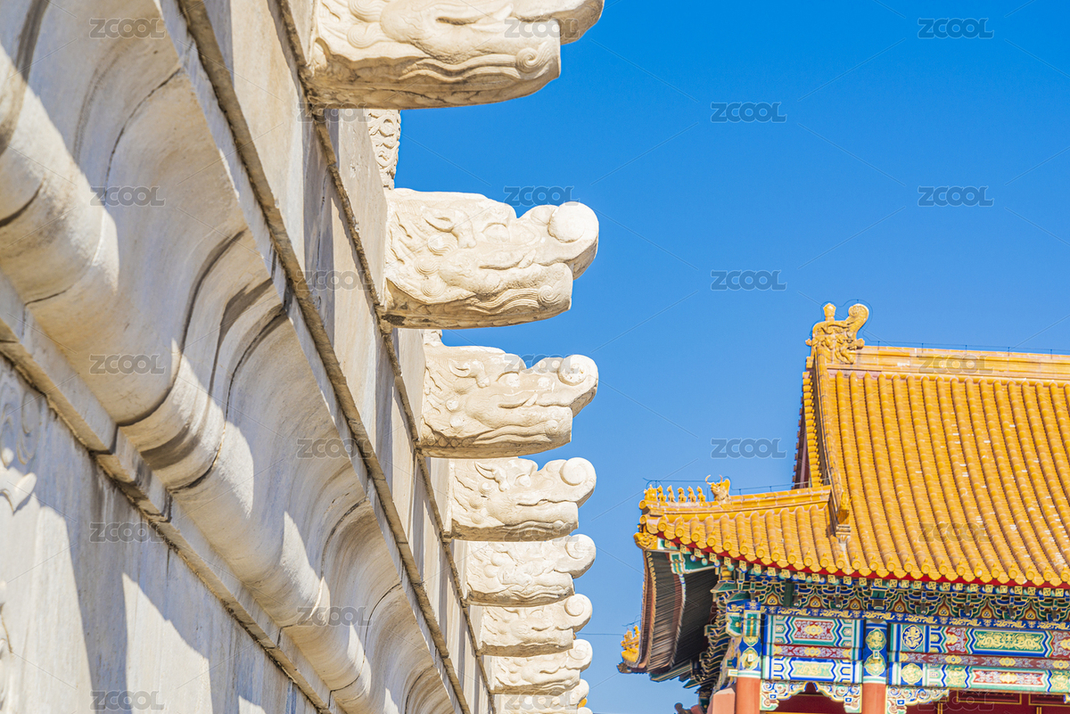 北京故宮排水設(shè)計龍頭蚣蝮排水孔（主預(yù)覽-6396509） - 未分類 - 站酷設(shè)計師薄荷的冬天原創(chuàng)素材 - 站酷ZCOOL