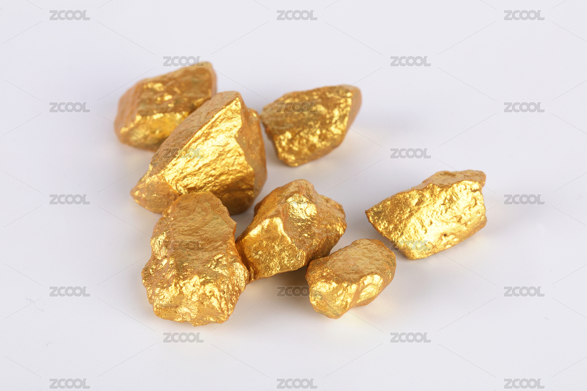 白背景上散落的碎金塊（主預(yù)覽-5802783） - 未分類 - 站酷設(shè)計師小羽怪原創(chuàng)素材 - 站酷ZCOOL