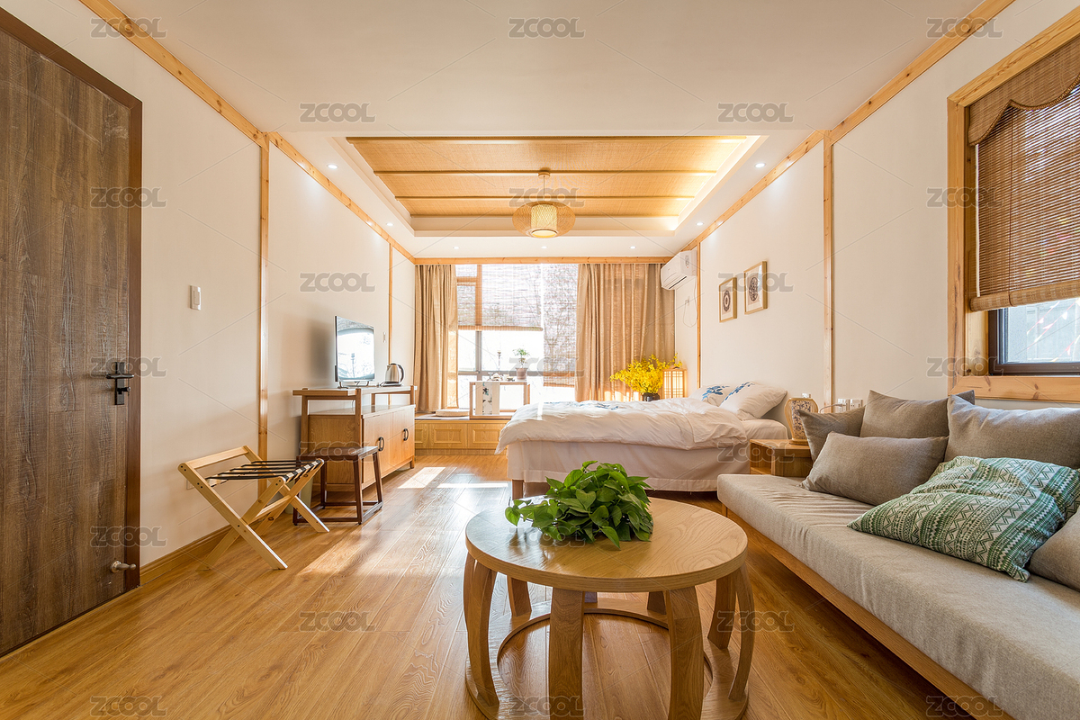 民宿室内空间（主预览-6003597） - 未分类 - 站酷设计师十把火原创素材 - 站酷ZCOOL
