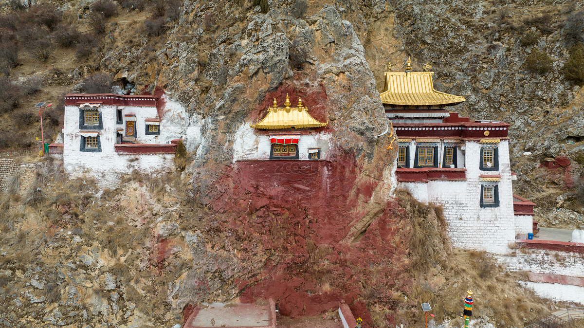 航拍中国西藏拉萨市达孜区扎耶巴寺（主预览-8651354） - 未分类 - 站酷设计师独步行摄原创素材 - 站酷ZCOOL