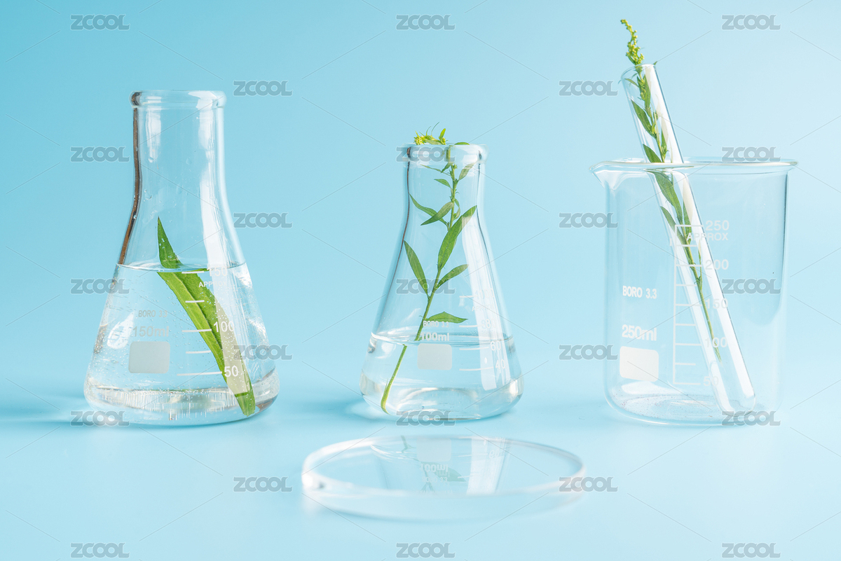 蓝色背景中的医疗科研实验常用玻璃器皿（主预览-7960134） - 未分类 - 站酷设计师警觉的蛋原创素材 - 站酷ZCOOL