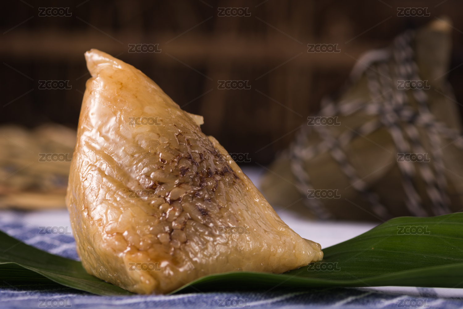 中国传统食品 粽子chinese food zongzi
