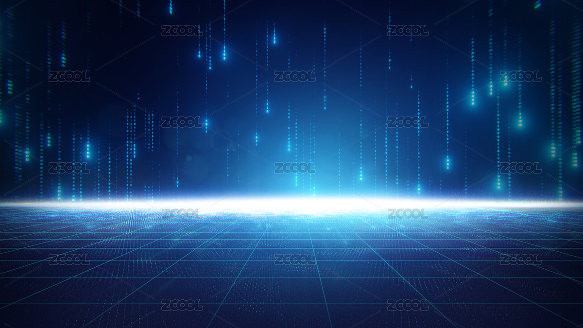 蓝色科技光感背景（主预览-6541761） - 未分类 - 站酷设计师图大麦原创素材 - 站酷ZCOOL