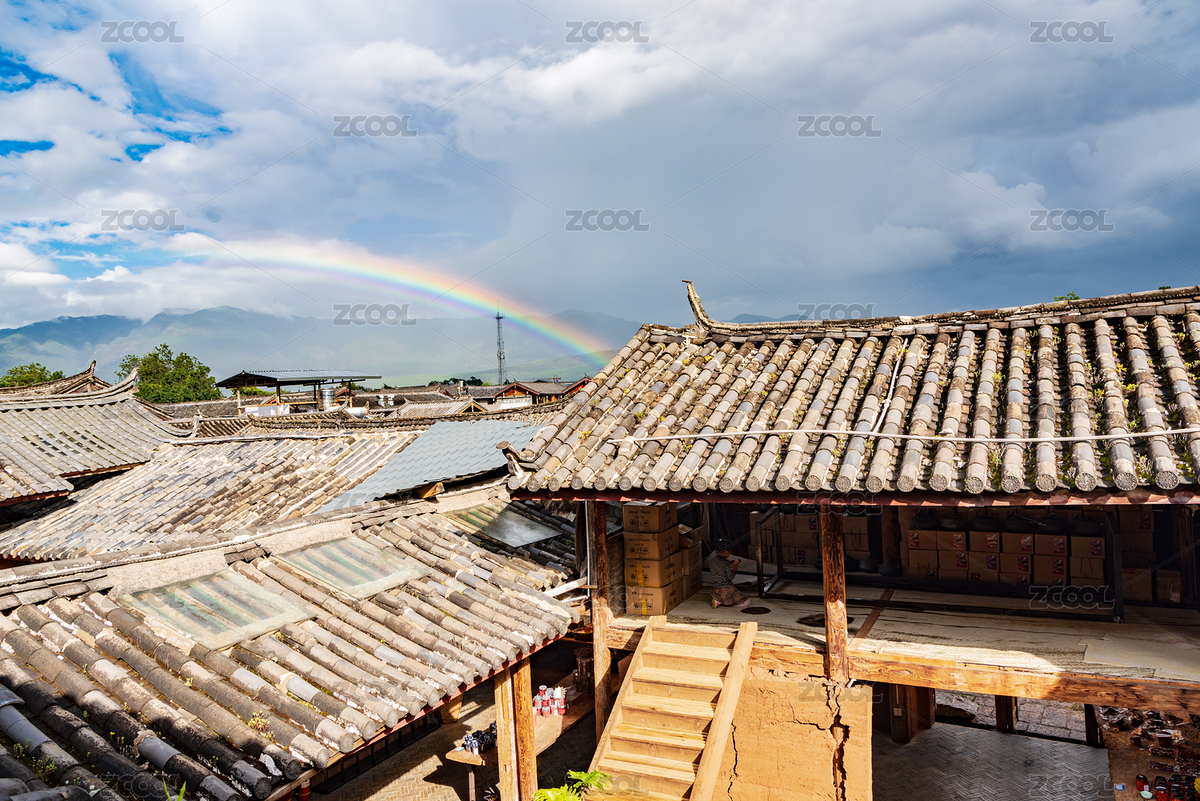 中國云南麗江束河古鎮(zhèn)的古巷（主預(yù)覽-8483399） - 未分類 - 站酷設(shè)計師楓葉s2018原創(chuàng)素材 - 站酷ZCOOL