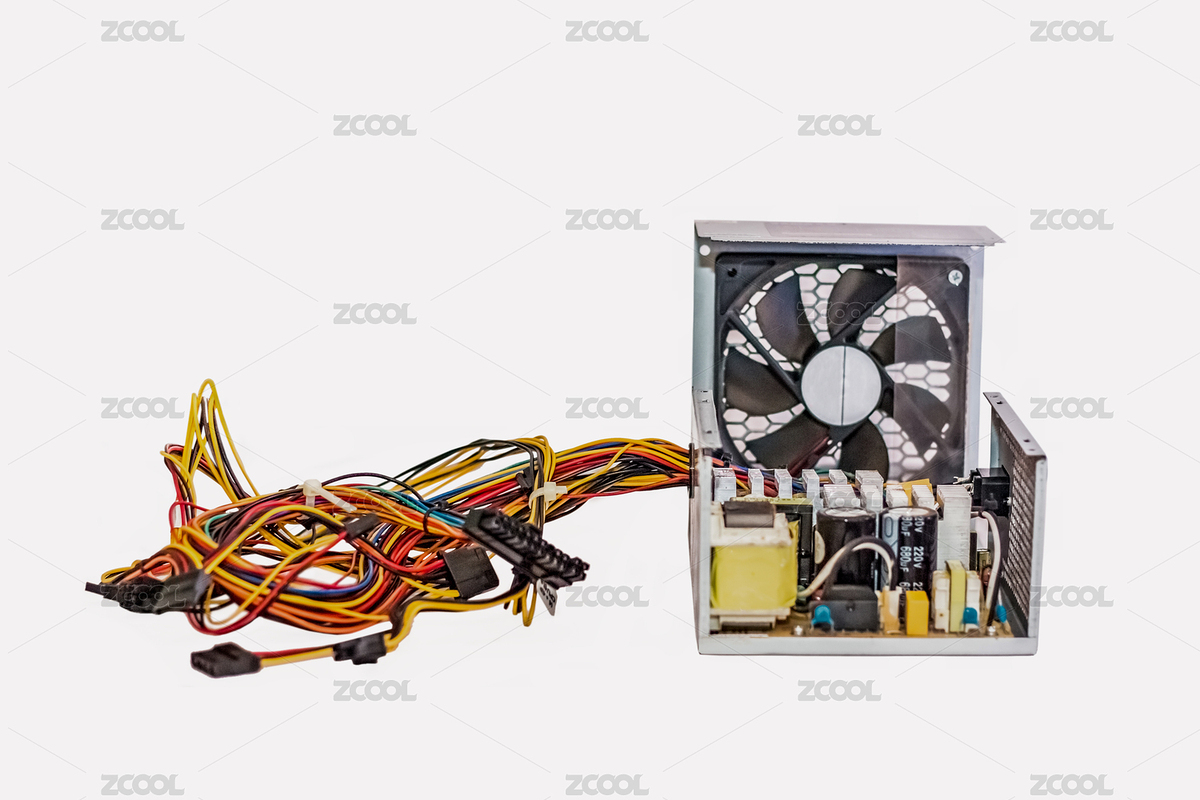 家用電腦主機(jī)電源總成數(shù)據(jù)線（主預(yù)覽-7066079） - 未分類 - 站酷設(shè)計(jì)師贊贊尼原創(chuàng)素材 - 站酷ZCOOL