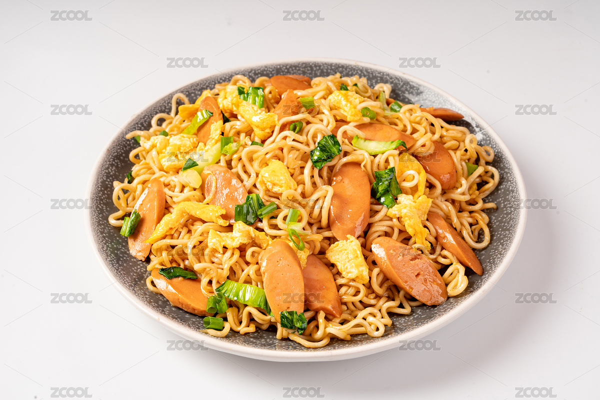 火腿腸雞蛋炒面（主預(yù)覽-441994） - 未分類 - 站酷設(shè)計(jì)師hummingbird2原創(chuàng)素材 - 站酷ZCOOL