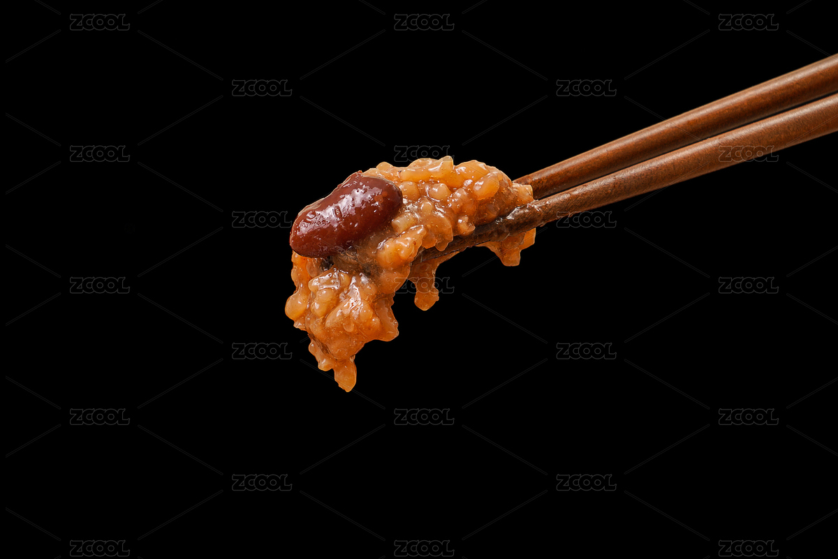 用筷子夾起來的糯米鏡糕甑糕八寶蜜棗甜飯（主預覽-9684785） - 未分類 - 站酷設計師楊云湛原創(chuàng)素材 - 站酷ZCOOL