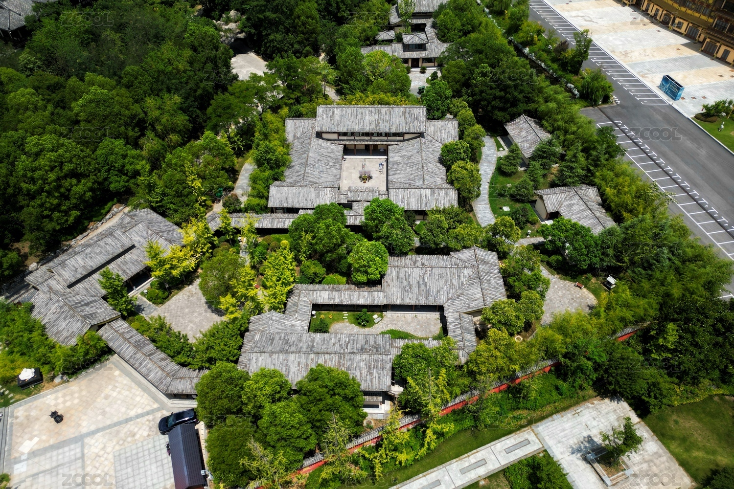 襄阳唐城影视基地 青龙寺
