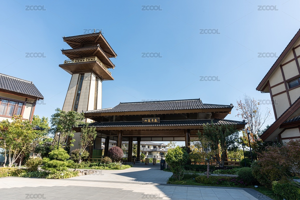 大連金石灘盛唐嵐山的園林建筑（主預(yù)覽-4447184） - 未分類 - 站酷設(shè)計師ayi2000原創(chuàng)素材 - 站酷ZCOOL