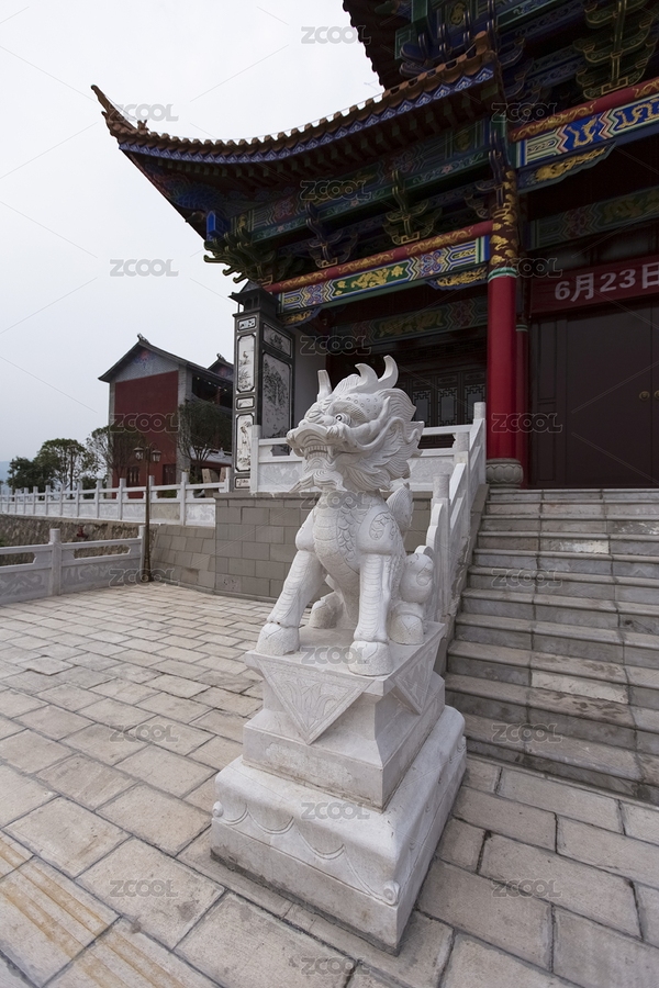 中國云南昭通綏江金山寺宗教建筑（主預覽-6679066） - 未分類 - 站酷設計師綠色原野原創(chuàng)素材 - 站酷ZCOOL