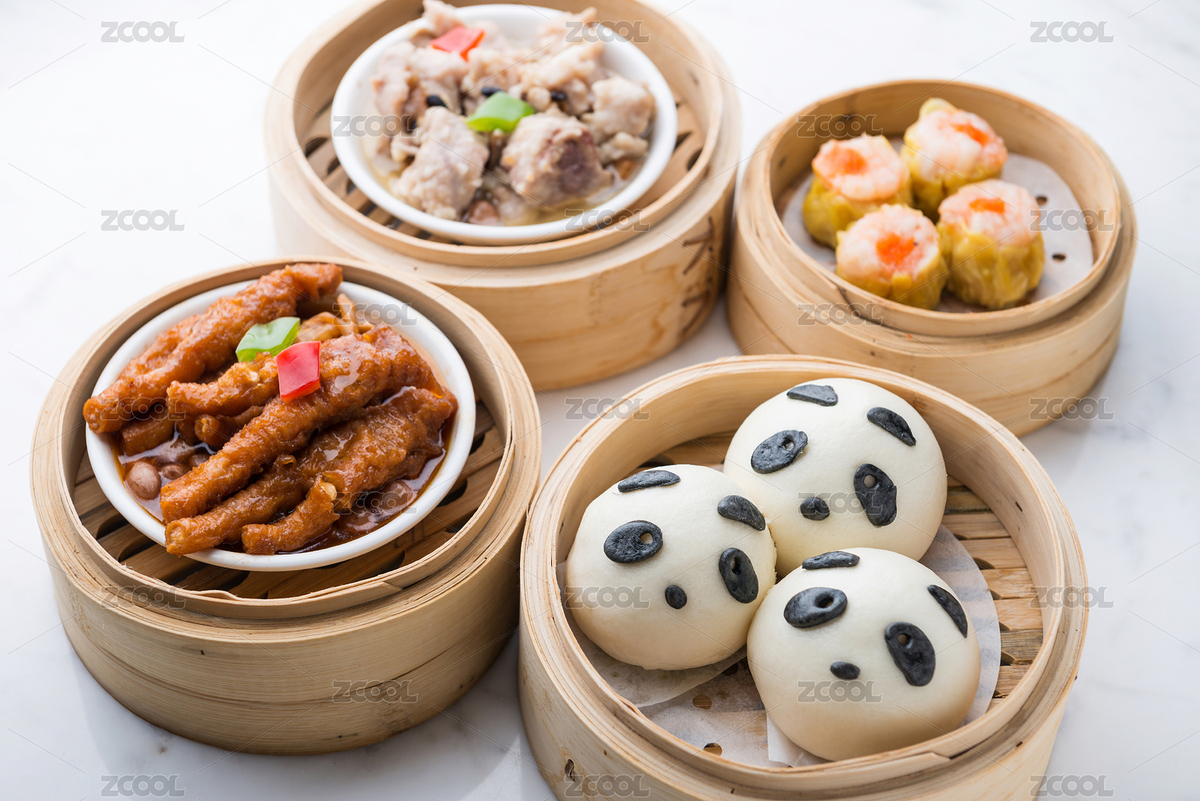 粵式點(diǎn)心組合（主預(yù)覽-632957） - 未分類 - 站酷設(shè)計師蔚藍(lán)的白日夢原創(chuàng)素材 - 站酷ZCOOL