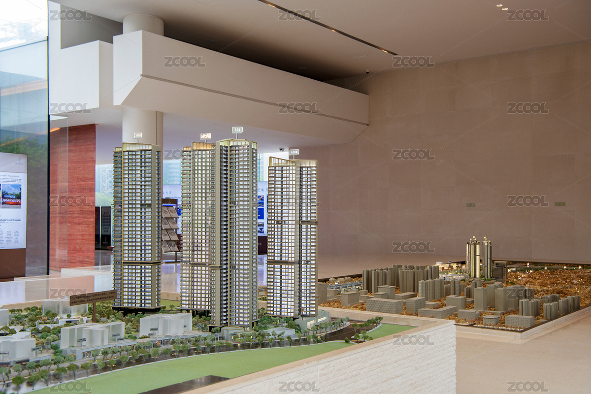 楼盘 沙盘（主预览-10697023） - 未分类 - 站酷设计师篝火传媒原创素材 - 站酷ZCOOL