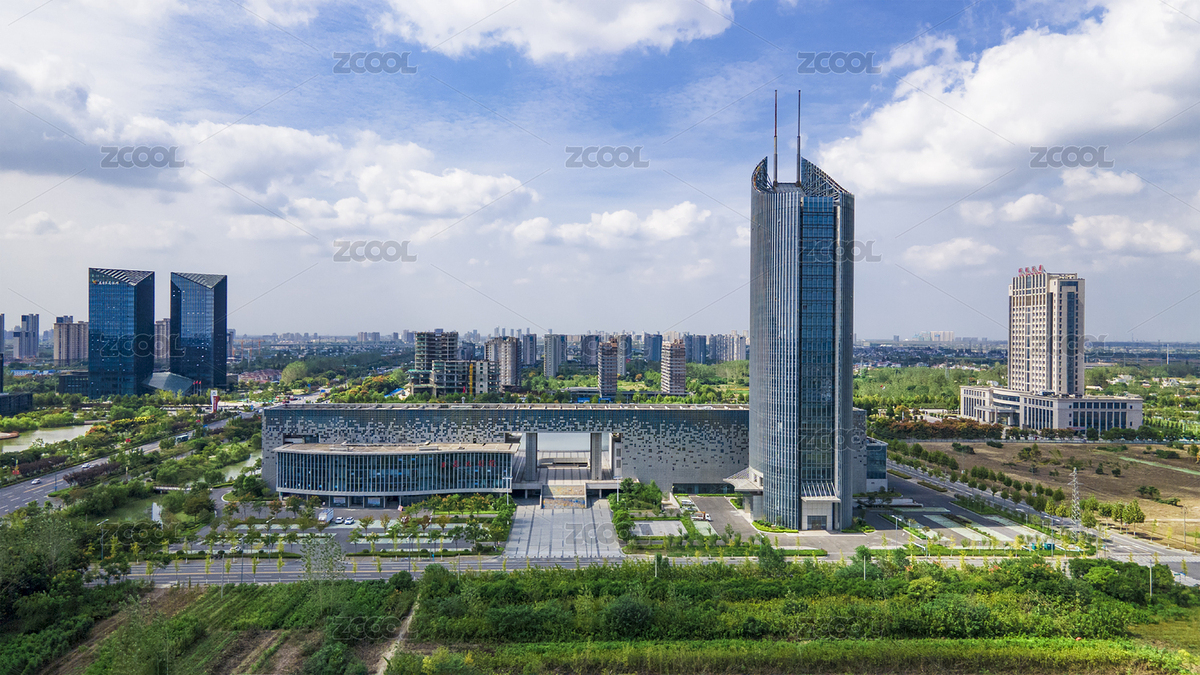 航拍盐城东台王昆大剧院+科创大厦（主预览-4929190） - 未分类 - 站酷设计师是徐菜狗鸭原创素材 - 站酷ZCOOL