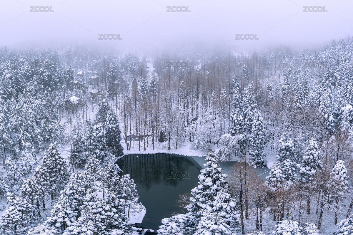 金華山小西湖森林露營(yíng)基地冬季雪景（主預(yù)覽-4798348） - 未分類 - 站酷設(shè)計(jì)師視頻有思想原創(chuàng)素材 - 站酷ZCOOL