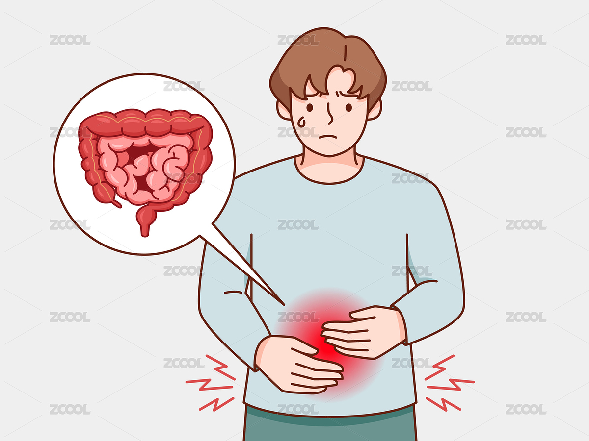 感觉到腹部肠道疼痛把手放在肚子上医疗矢量（主预览-5671178） - 未分类 - 站酷设计师i2stay_520原创素材 - 站酷ZCOOL