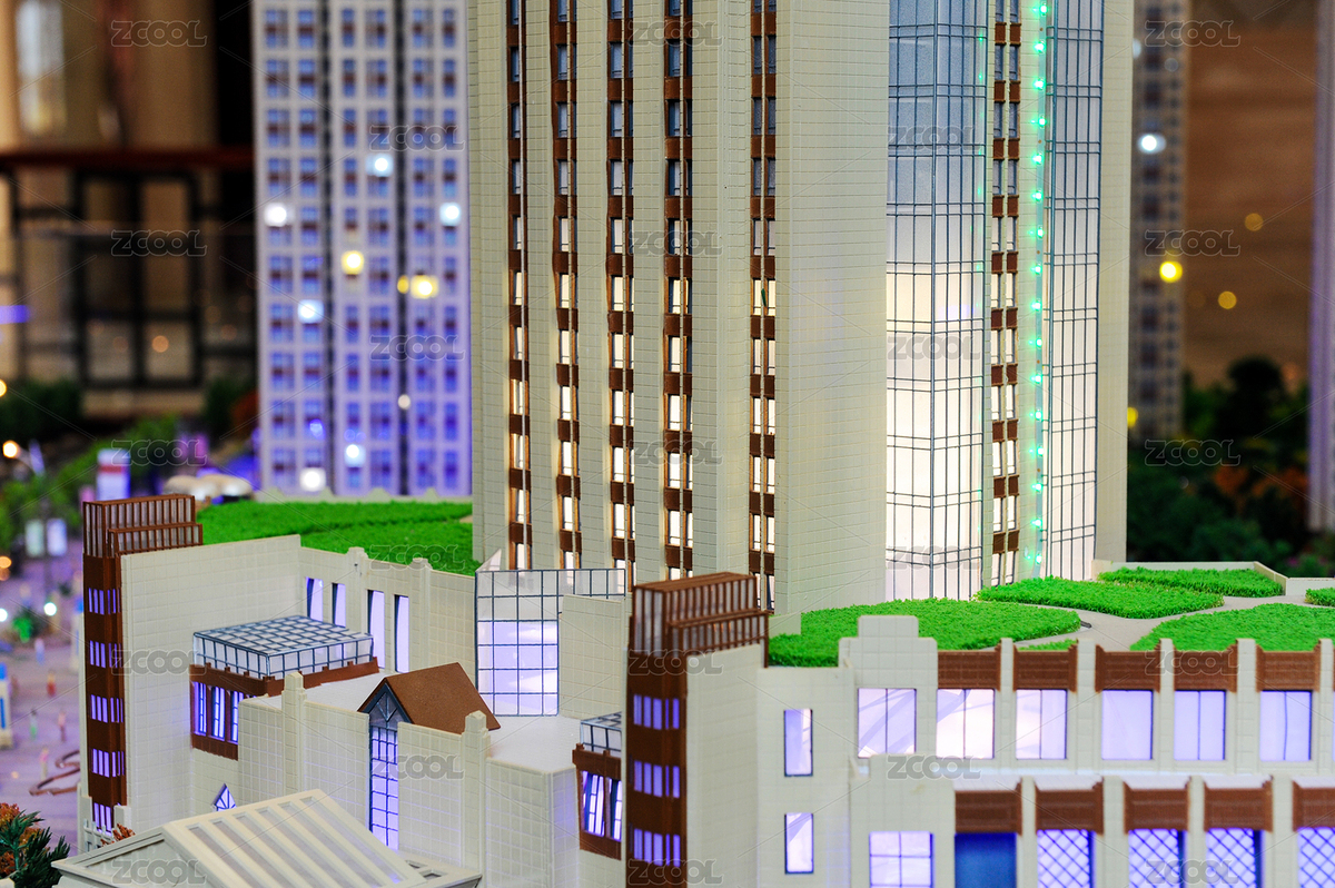 售樓部樓房沙盤模型（主預覽-7596751） - 未分類 - 站酷設計師zhaoliang70原創(chuàng)素材 - 站酷ZCOOL