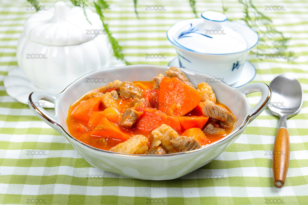 營養(yǎng)美味家常菜胡蘿卜燉牛肉（主預(yù)覽-5305522） - 未分類 - 站酷設(shè)計師曇華碎影原創(chuàng)素材 - 站酷ZCOOL