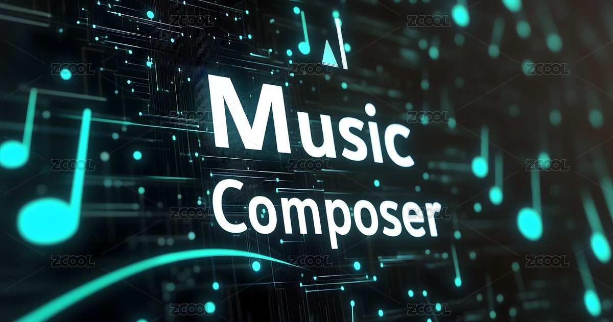 科技感十足的音乐作曲软件界面（主预览-8500719） - 未分类 - 站酷设计师前夫请等我3年原创素材 - 站酷ZCOOL