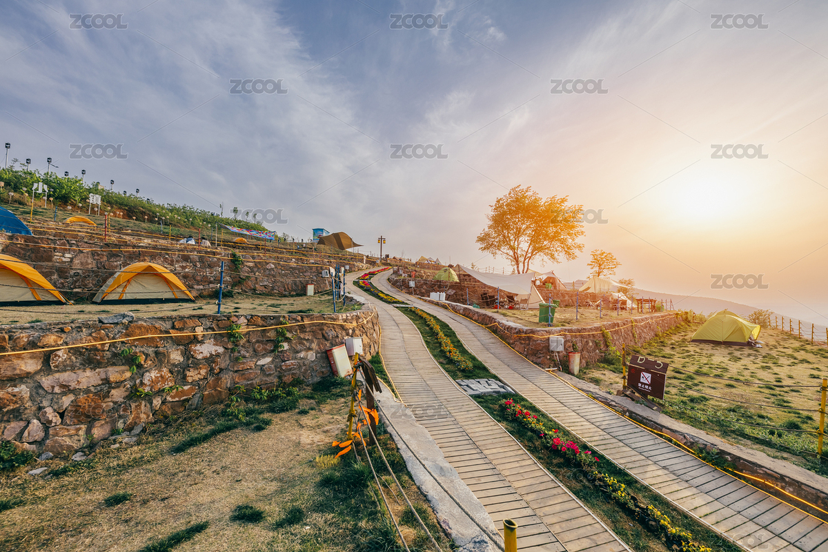 中国河南省洛阳市万安山地质公园露营小镇（主预览-5642067） - 未分类 - 站酷设计师飞扬2011原创素材 - 站酷ZCOOL