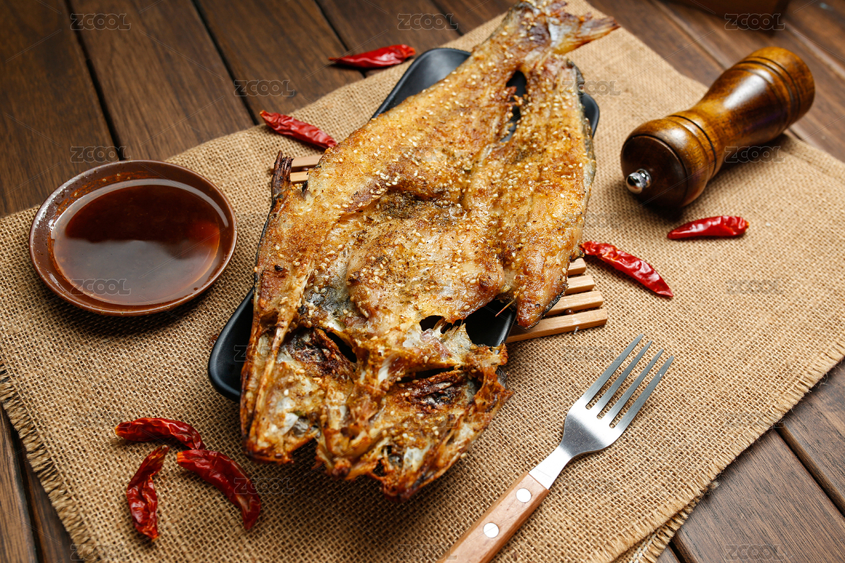 烤鱼（主预览-2910008） - 未分类 - 站酷设计师沉默的螺旋JN原创素材 - 站酷ZCOOL