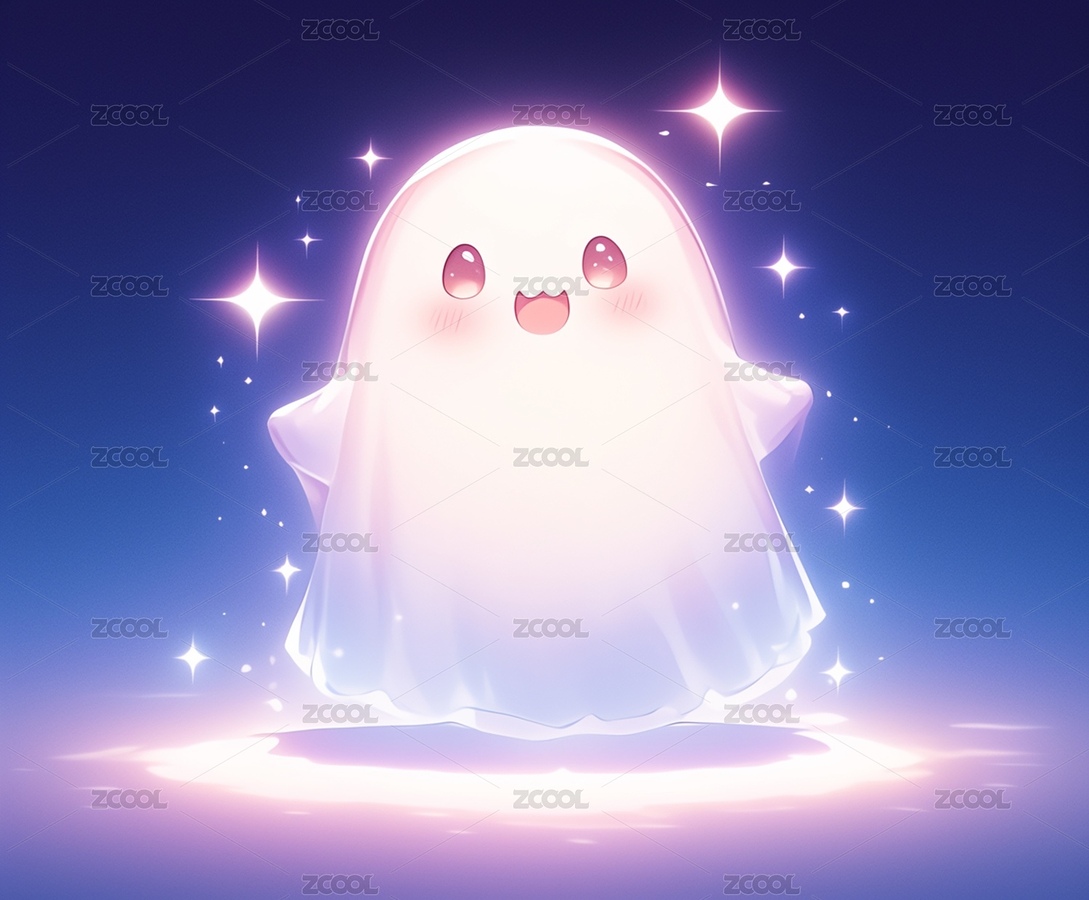 萬圣節(jié)可愛小鬼夢幻星光小鬼俏皮萬圣節(jié)精靈（主預覽-6701060） - 未分類 - 站酷設計師有才劉原創(chuàng)素材 - 站酷ZCOOL