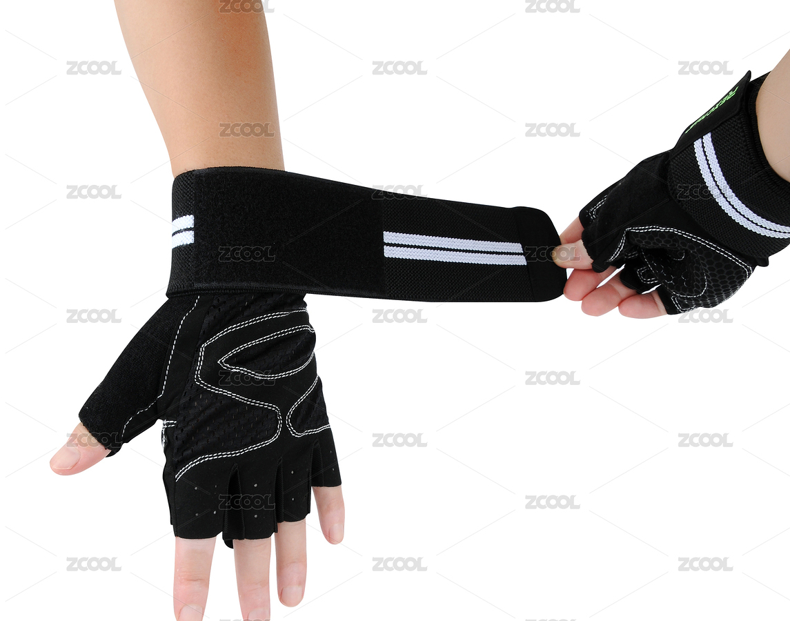 一款帶護腕加壓的薄款透氣半指手套（主預覽-8030976） - 未分類 - 站酷設計師羊圈有青草原創(chuàng)素材 - 站酷ZCOOL