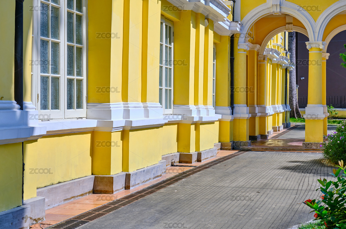 中國廣州魯迅紀(jì)念館歐式黃色建筑（主預(yù)覽-8620920） - 未分類 - 站酷設(shè)計(jì)師HQC的視界觀原創(chuàng)素材 - 站酷ZCOOL