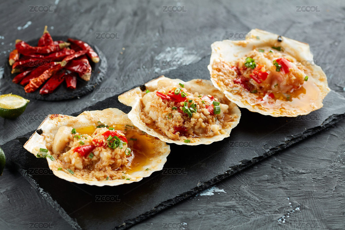 蒜蓉扇貝（主預(yù)覽-12449906） - 未分類 - 站酷設(shè)計(jì)師lichong557原創(chuàng)素材 - 站酷ZCOOL