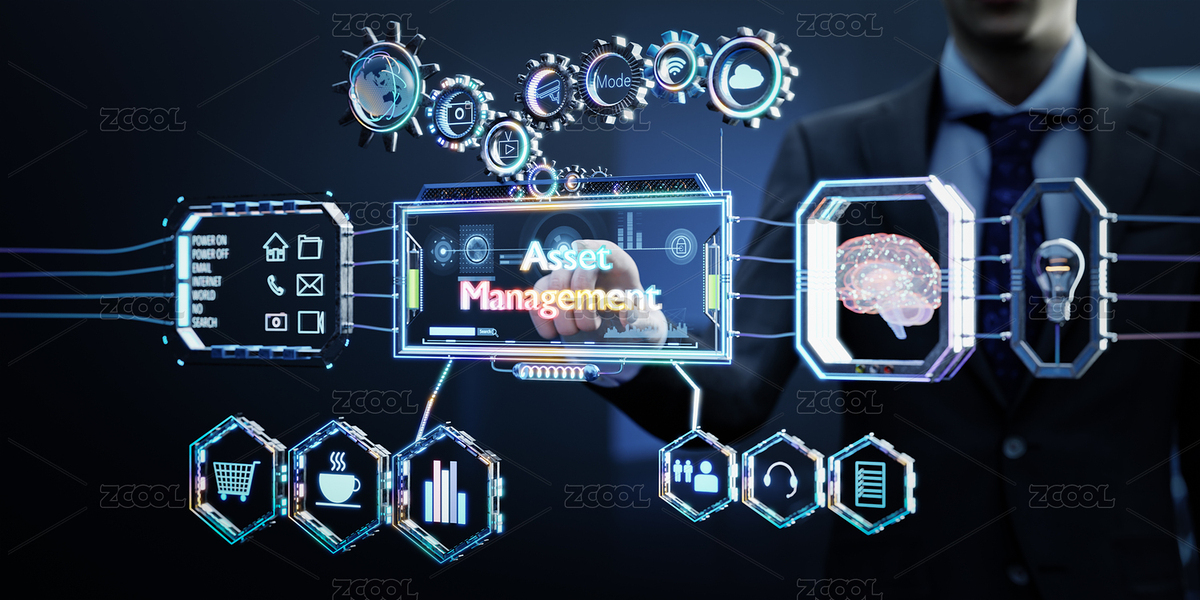 智能分析資產(chǎn)管理概念（主預(yù)覽-3648265） - 未分類 - 站酷設(shè)計師jamesteohart原創(chuàng)素材 - 站酷ZCOOL