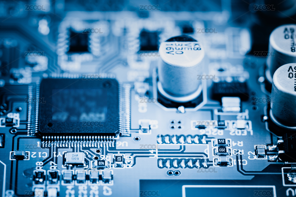 控制器線路板上集成電路，電阻，電容等元件（主預(yù)覽-3234241） - 未分類 - 站酷設(shè)計師lusendy原創(chuàng)素材 - 站酷ZCOOL