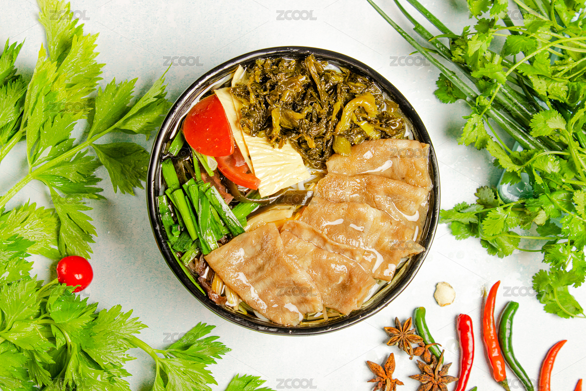 酸蘿卜肥牛米線（主預(yù)覽-4129704） - 未分類 - 站酷設(shè)計師夢林小丑原創(chuàng)素材 - 站酷ZCOOL