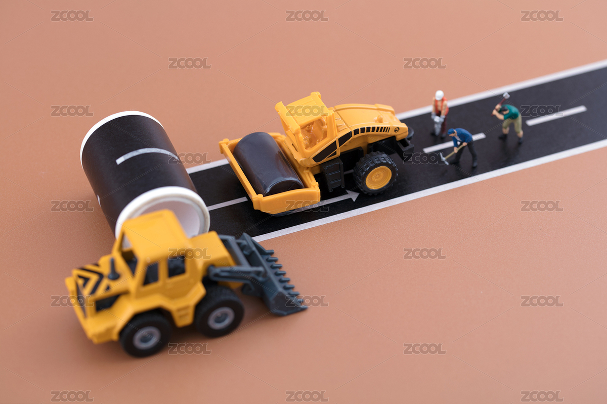 微縮創(chuàng)意修路基建現(xiàn)場(chǎng)（主預(yù)覽-3551858） - 未分類 - 站酷設(shè)計(jì)師小羽怪原創(chuàng)素材 - 站酷ZCOOL