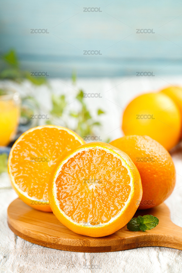 木板上放著一個完整的愛媛和兩個切面的橙子（主預覽-7177098） - 未分類 - 站酷設計師PAOPAO攝影工作室原創(chuàng)素材 - 站酷ZCOOL