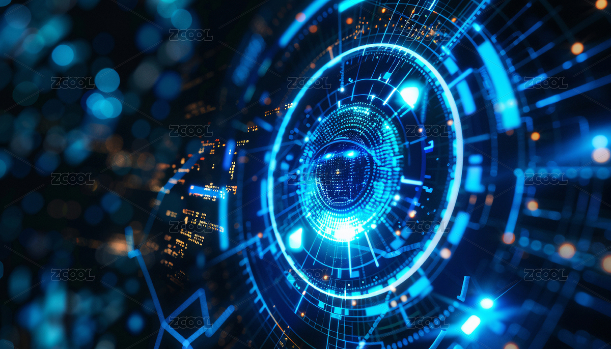 抽象的高科技眼睛概念,人臉識別和存取概念（主預(yù)覽-5963283） - 未分類 - 站酷設(shè)計師熊伍_原創(chuàng)素材 - 站酷ZCOOL