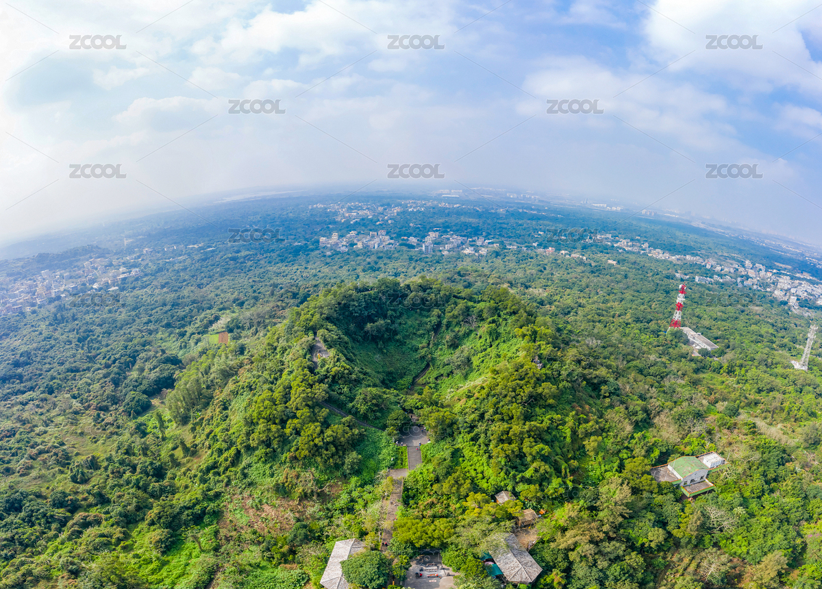 航拍海南海口火山口国家地质公园风炉岭火口（主预览-1061727） - 未分类 - 站酷设计师VPiegemfHK原创素材 - 站酷ZCOOL