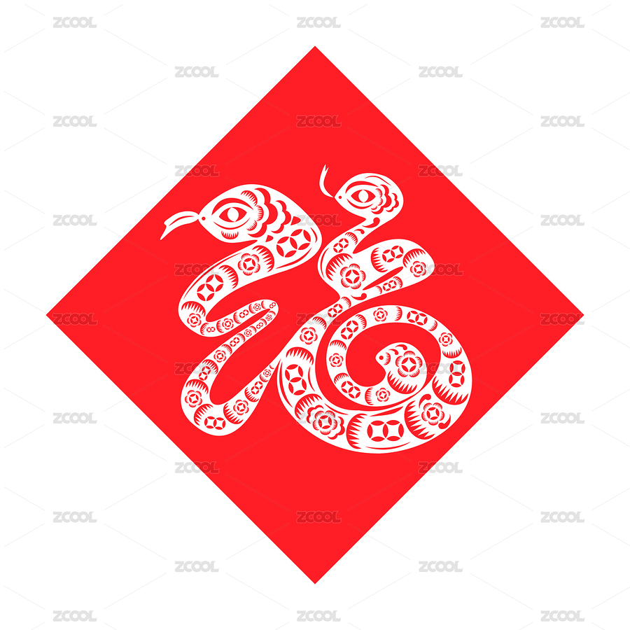 蛇年春節(jié)喜慶福字創(chuàng)意剪紙?jiān)O(shè)計(jì)素材（主預(yù)覽-6219320） - 未分類 - 站酷設(shè)計(jì)師愛(ài)攝影的凡爸原創(chuàng)素材 - 站酷ZCOOL